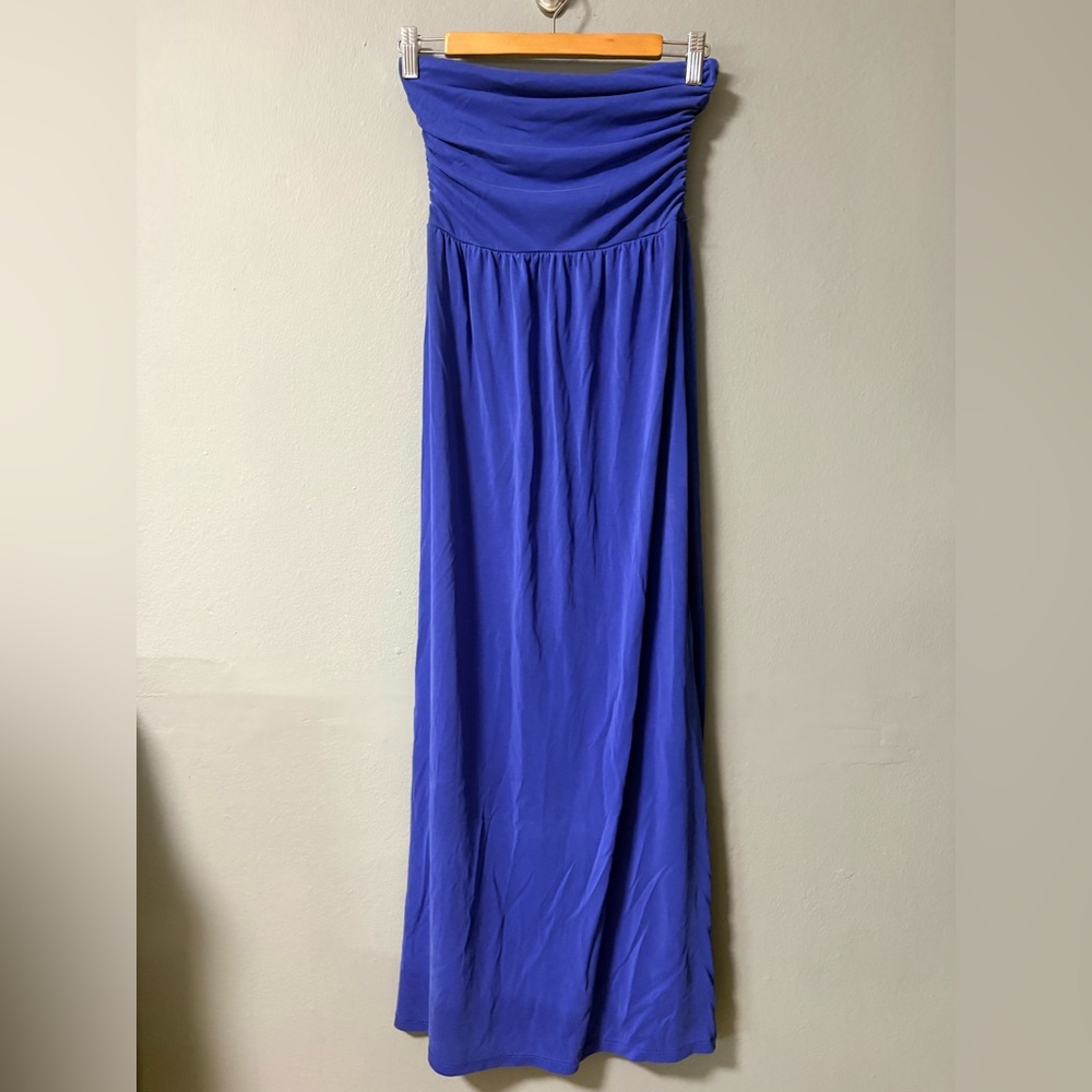 Love Tree Modal Blend Pull On Strapless Maxi Dress. Size Small